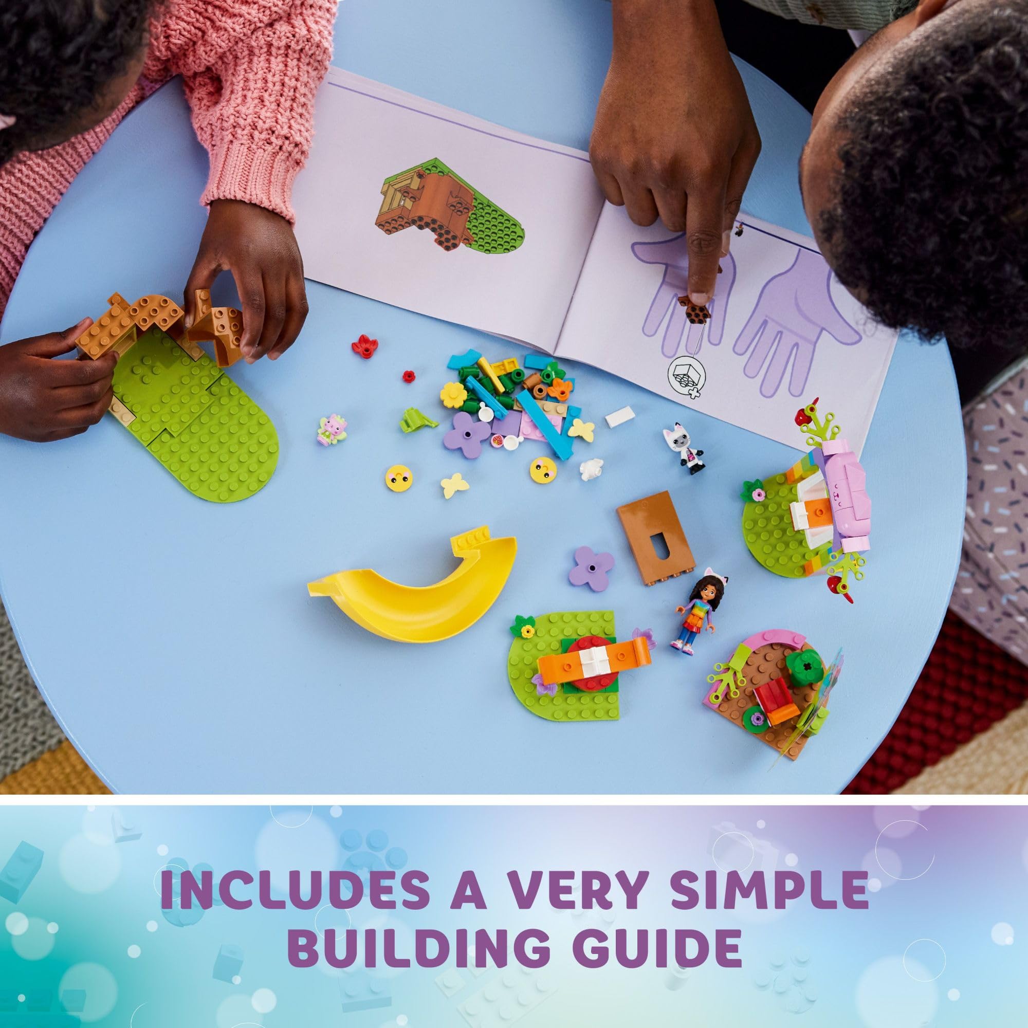 LEGO Gabby's Dollhouse Kitty Fairy’s Garden Party 10787 — Tree House, Swing & More for Ages 4+