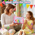 leitait 24 Pack Bracelet Wand Kit – Kids Craft Jewelry Making & Party Favors