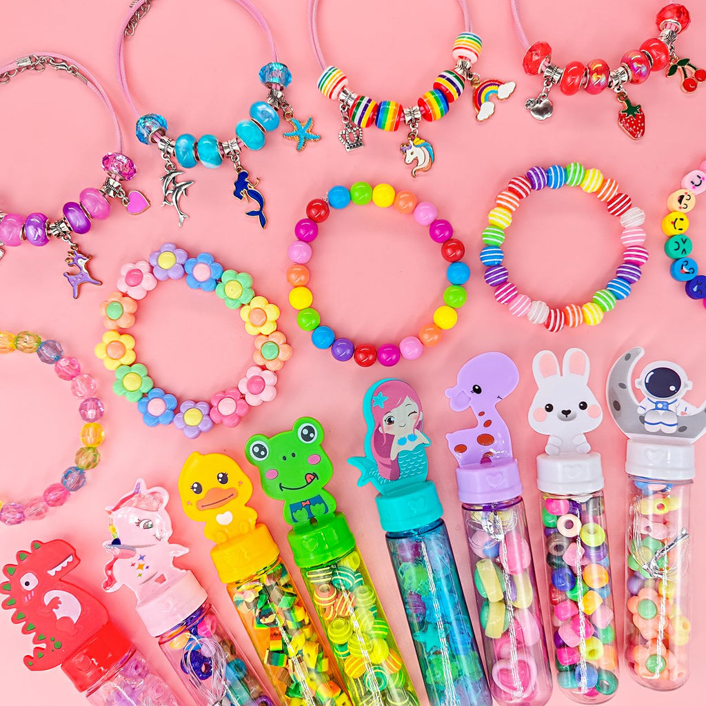 leitait 24 Pack Bracelet Wand Kit – Kids Craft Jewelry Making & Party Favors