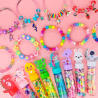 leitait 24 Pack Bracelet Wand Kit – Kids Craft Jewelry Making & Party Favors