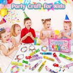 leitait 24 Pack Bracelet Wand Kit – Kids Craft Jewelry Making & Party Favors