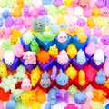 LENYOQIN 100 Pcs Kawaii Squishies – Mochi Toys for Kids, Party Favors & Sensory Fun