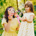 Letapapa Bubble Wand Set – 60 Pcs Bulk, Six Colors, Party Favors for Kids