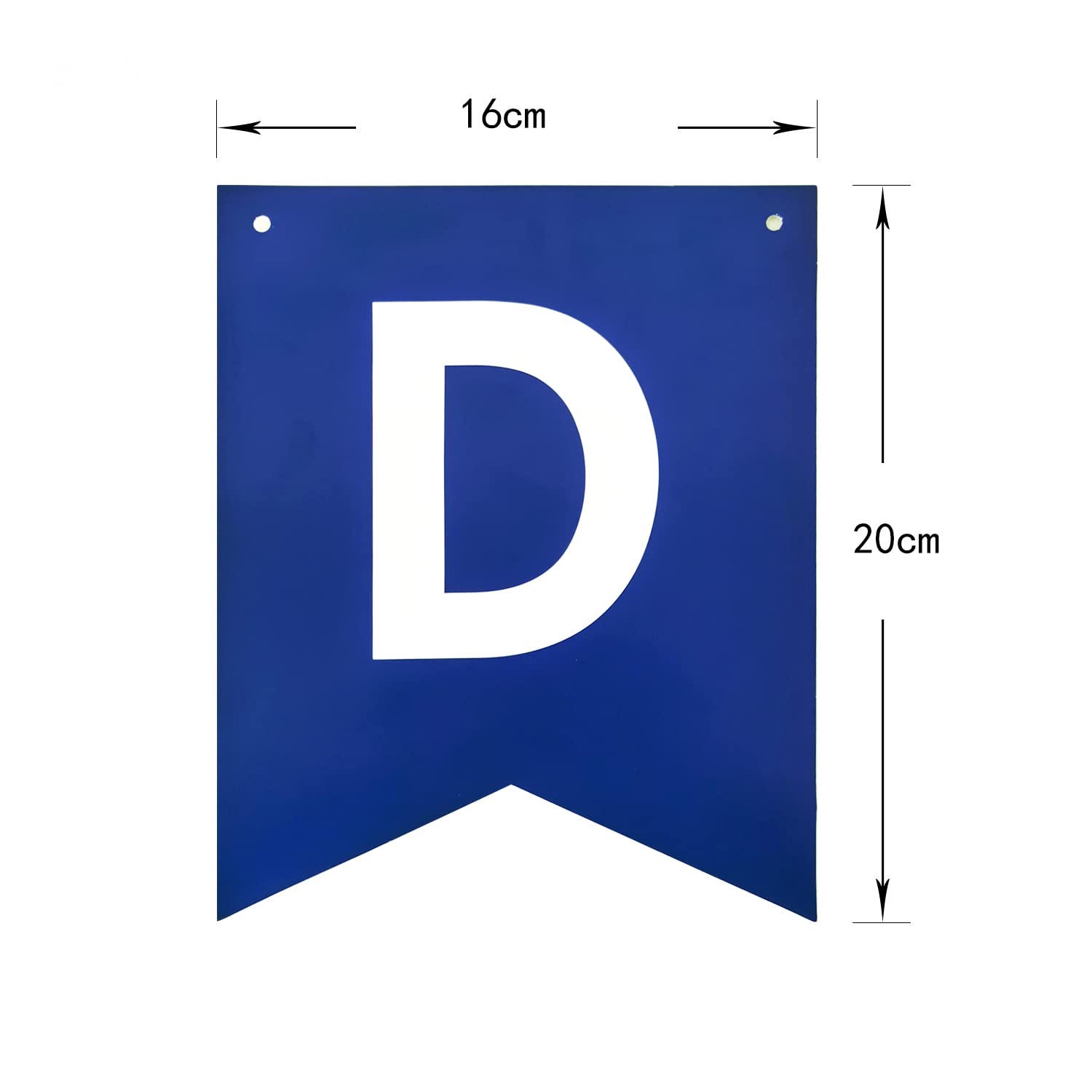 Letjolt Navy Blue Happy Birthday Banner - Nautical Party Decor 13pcs