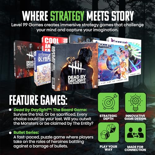 Dead by Daylight The Board Game | Horror Survival Strategy by Level 99 Games