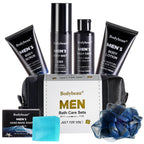 Le Vital Men's Grooming Kit - 7-Piece Luxury Bath & Body Gift Set
