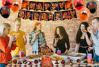Lava Party Decorations Set - Volcano Banner, Cake Topper, Cupcake Toppers & Balloons by LFCFDX