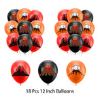 Lava Party Decorations Set - Volcano Banner, Cake Topper, Cupcake Toppers & Balloons by LFCFDX