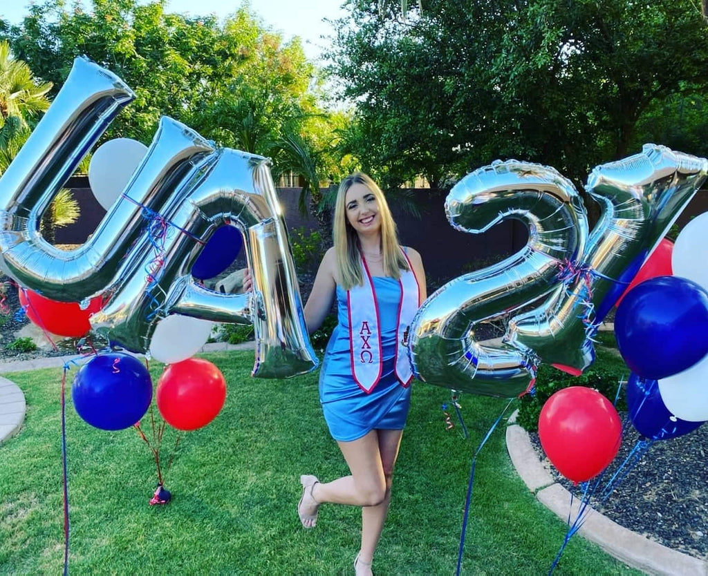 LHOAVWE 40-Inch Silver Number Balloons – Giant 12th & 21st Birthday Decor