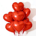 LHOAVWE 7-Piece Red Heart Balloons – I Love You Valentine Set