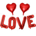 LHOAVWE Red Love Balloons – Valentine Heart Balloons for Weddings, Proposals & Parties
