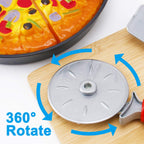 Liberty Imports 11 Pcs Pizza Party Toy Play Set – Slice, Serve & Pretend Play for Kids