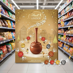 8 x Lindt Assorted Gold Advent Calendar - 233GM
