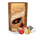 Lindt Lindor Assorted Chocolate Truffles Box 200g (Case of 8)