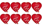 8 x Lindt Lindor Milk Heart Box Chocolates - 200GM