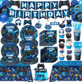 LINHAXM Video Game Birthday Decorations for 24 – Plates, Cups, Napkins & More