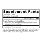 Organic Lion's Mane Mushroom Supplement with Ashwagandha - Ancient Nutrition, 30 Tablets