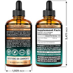 Lions Mane Liquid - USDA Organic Lion's Mane for Brain & Focus