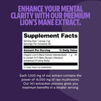 FreshCap Mushrooms Lions Mane Supplement Powder – 14,000mg per Serving, Organic Lions Mane Extract for Focus & Memory (60 Servings)