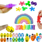Liovccty 128 Pcs Kids Party Favors – Fidget Toys, Pinata Fillers & Prize Box Prizes