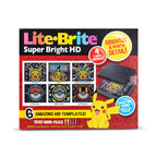 Lite Brite Super Bright HD Pokemon Edition – Creative Light-Up Screen for Kids