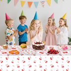 Litmitfu Cherry Birthday Decorations – 40 Pcs Plates & Napkins Set (Serves 20)