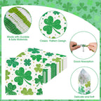 Litmitfu 40-Pack St. Patrick's Day Shamrock Napkins – 3-Ply Green 13x13 Disposable Napkins