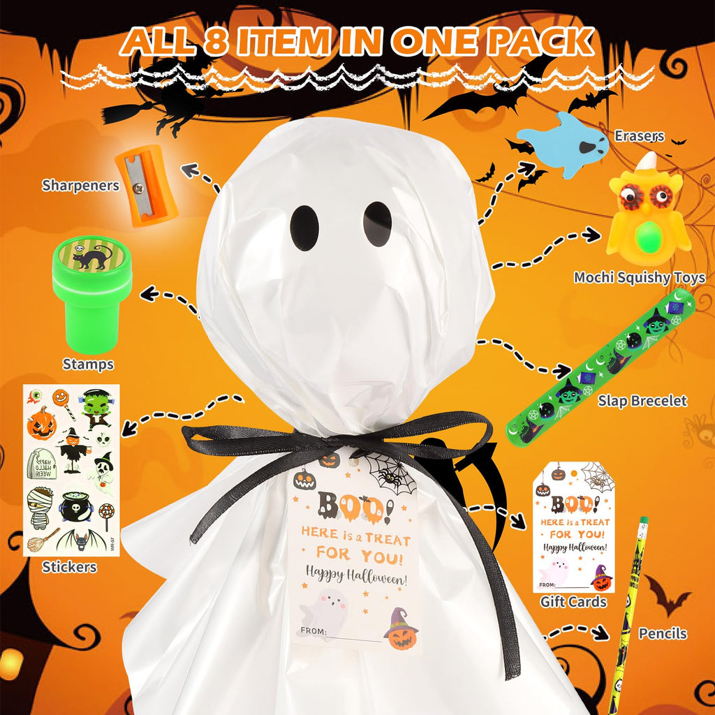 LiYiQ 24Pack Halloween Party Favors – Giant Lollipops & Classroom Gifts