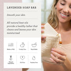 Lizush Luxury Lavender Spa Kit – 6-Piece Self-Care Gift Set for Women | Handmade in USA