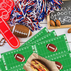 LKITMIUT 100 Pcs Football Napkins – Football Theme Party Supplies