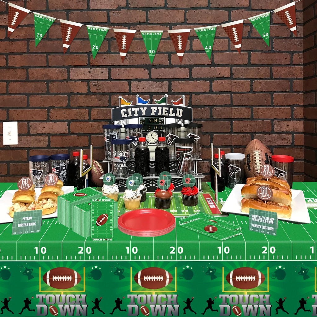 LKITMIUT 100 Pcs Football Napkins – Football Theme Party Supplies