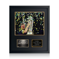 Luke Littler 2026 World Champion Signed Cut 1/9 Compact Frame