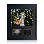 Luke Littler 2026 World Champion Signed Cut 1/9 Compact Frame