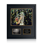 Luke Littler 2026 World Champion Signed Cut 8/9 Compact Frame