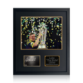 Luke Littler 2026 World Champion Signed Cut 9/9 Compact Frame