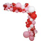 LLHFLY Valentines Balloons Arch Kit | 110 PCS Red Pink White Party Decor