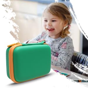 L LTGEM 300+ Card Game Case – Blue, Case Only | Fits Pokemon, UNO, Phase 10, Exploding Kittens & More