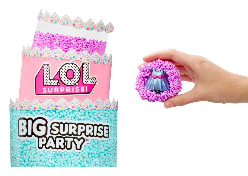 L.O.L. Surprise! Big Party – 4 Dolls, 40+ Surprises, 6 Unboxings