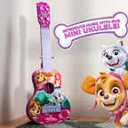 Lollipop Paw Patrol Party Ukulele – Beginner 4-String Mini Guitar for Toddlers