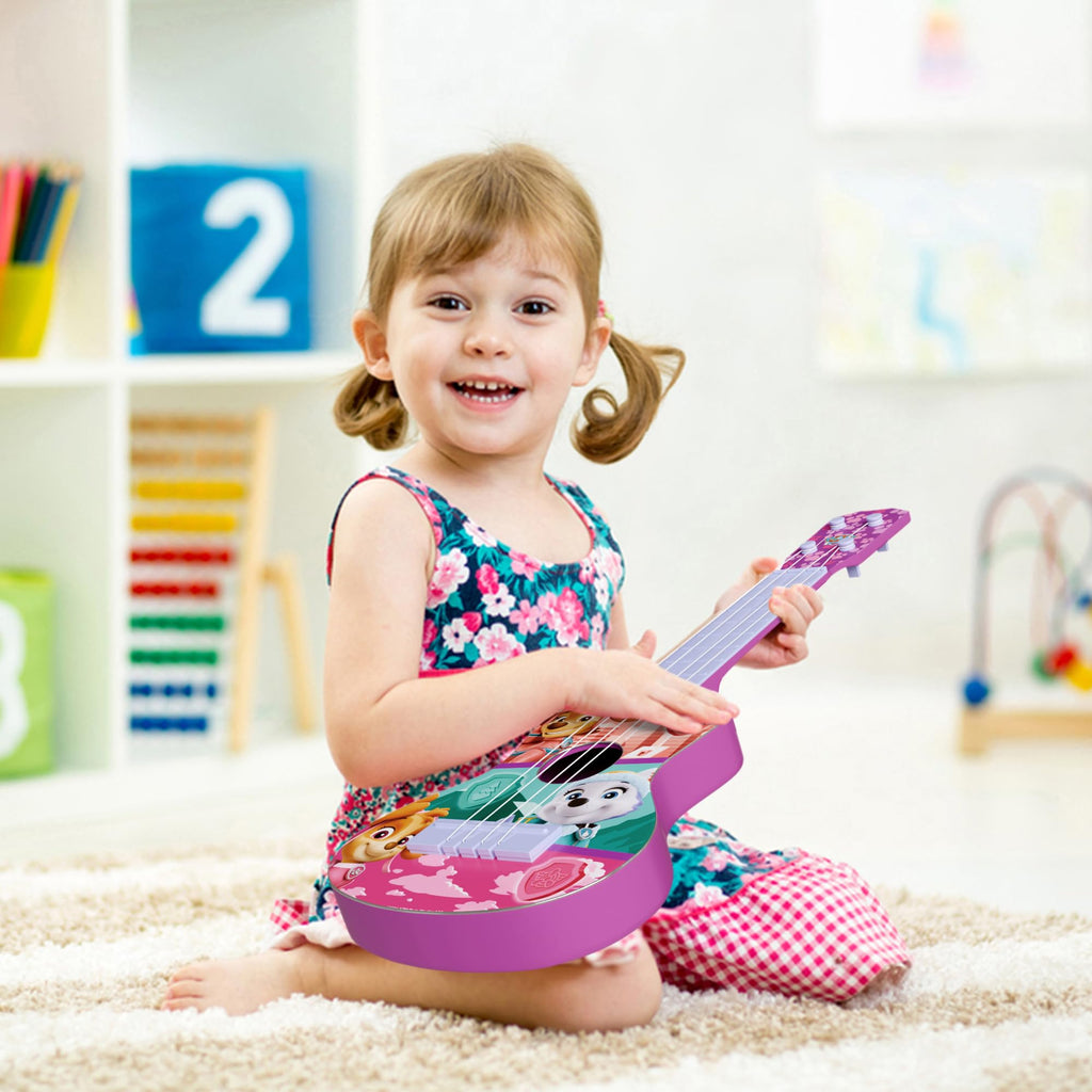 Lollipop Paw Patrol Party Ukulele – Beginner 4-String Mini Guitar for Toddlers