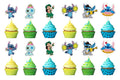 Losede 24-Pack Cake Toppers – Cupcake & Birthday Party Decorations