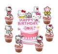 Losede 25PCS Cake Toppers Set – Birthday Cupcake Decorations (Style 1)