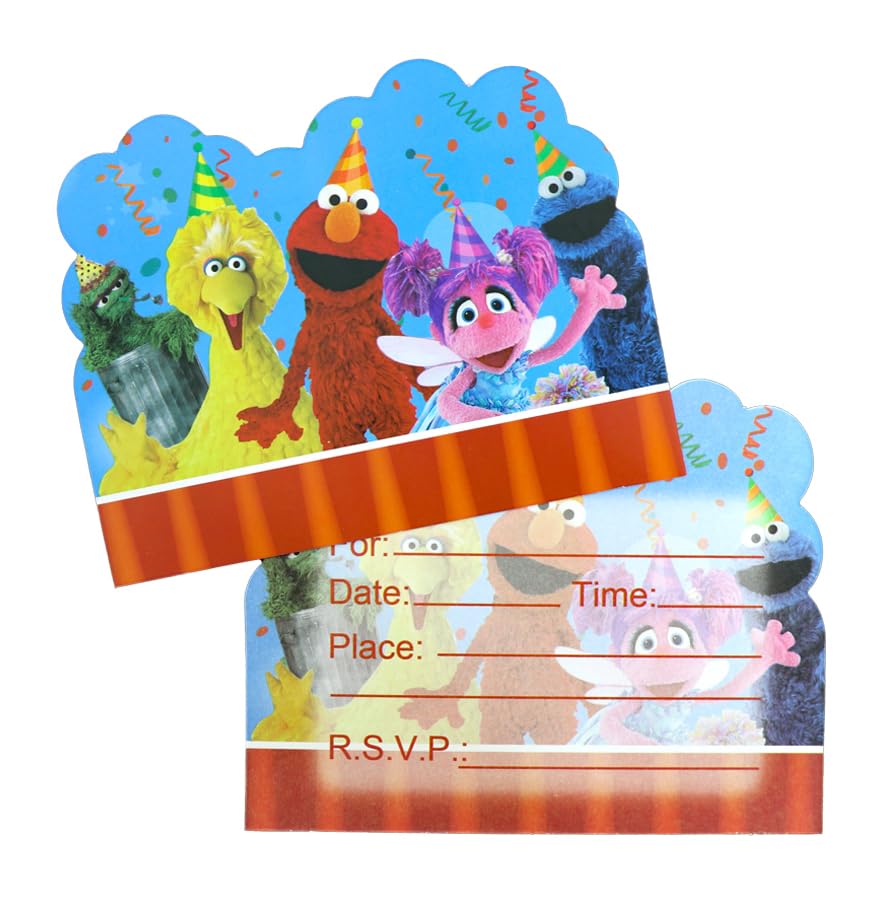 Losede 20pcs Birthday Party Invitations Style 10 | Kids Party Supplies