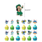 Losede 24-Pack Cake Toppers – Cupcake & Birthday Party Decorations
