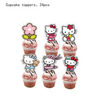 Losede 25PCS Cake Toppers Set – Birthday Cupcake Decorations (Style 1)