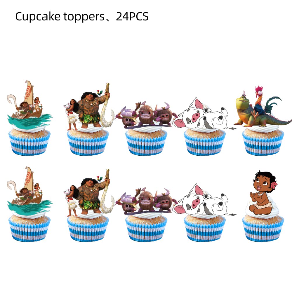 Losede 25Pcs Cake Toppers - Birthday Cupcake Decorations (Style 8)
