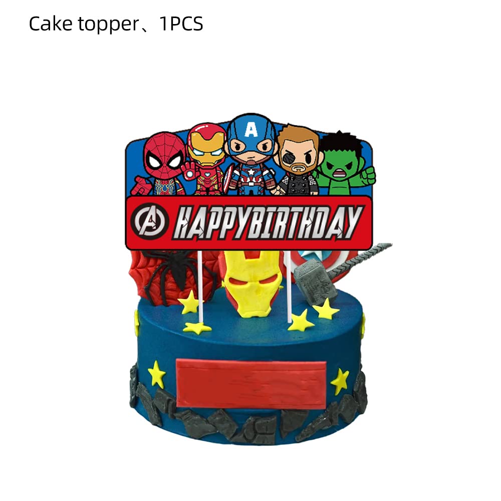 Losede 25Pcs Cake Toppers – Birthday Party Decorations (Style 4)