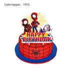 Losede 25Pcs Cake Toppers Set – Happy Birthday & Cupcake Decorations (Style 3)