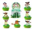 Losede 25-Piece Cake Toppers Set | Cupcake Toppers & Cake Decorations for Birthday Parties (Style 6)