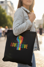 MEHZO LOVE IS LOVE Premium Tote Bag